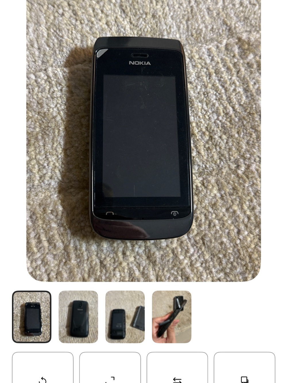 Nokia Touchscreen Phone - Black